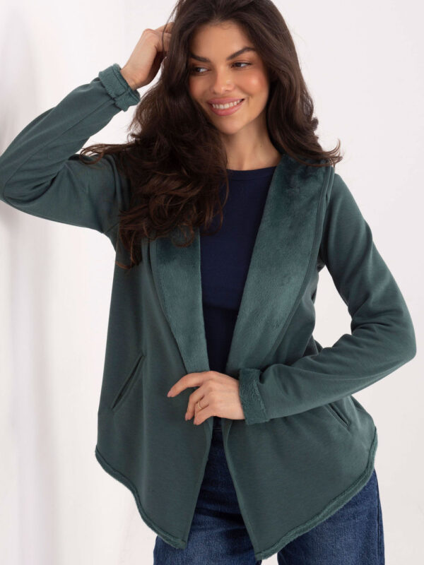 Bluza Damska Model D68450M01066D1 Dark Green - Sublevel