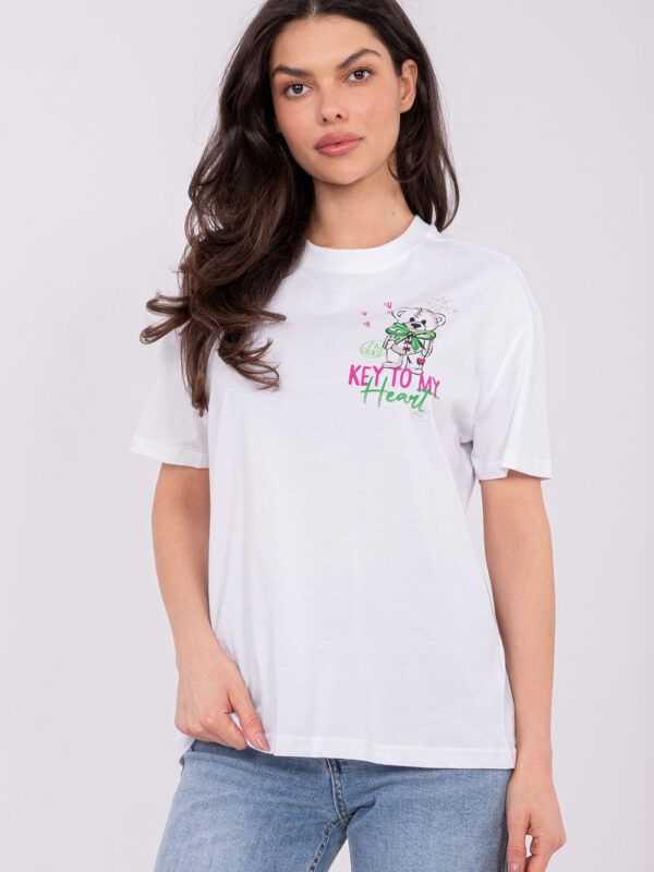 Tshirt Damski Model D12022AH02645Y White - Sublevel