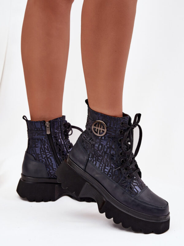 Botki Model Artiker 57C2271 Navy - Step in style