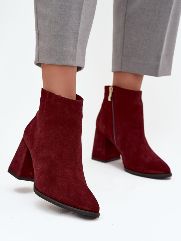 Botki Model Zazoo 3128 Bordo - Step in style
