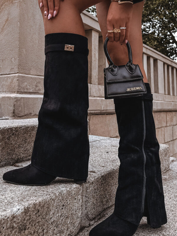 Kozaki Model Evyra 9501A/LA3150/CLS-603 Black - Step in style