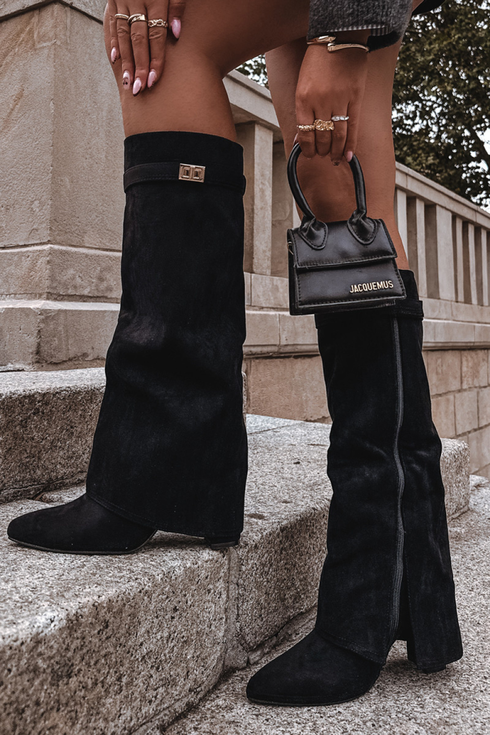 Kozaki Model Evyra 9501A/LA3150/CLS-603 Black - Step in style