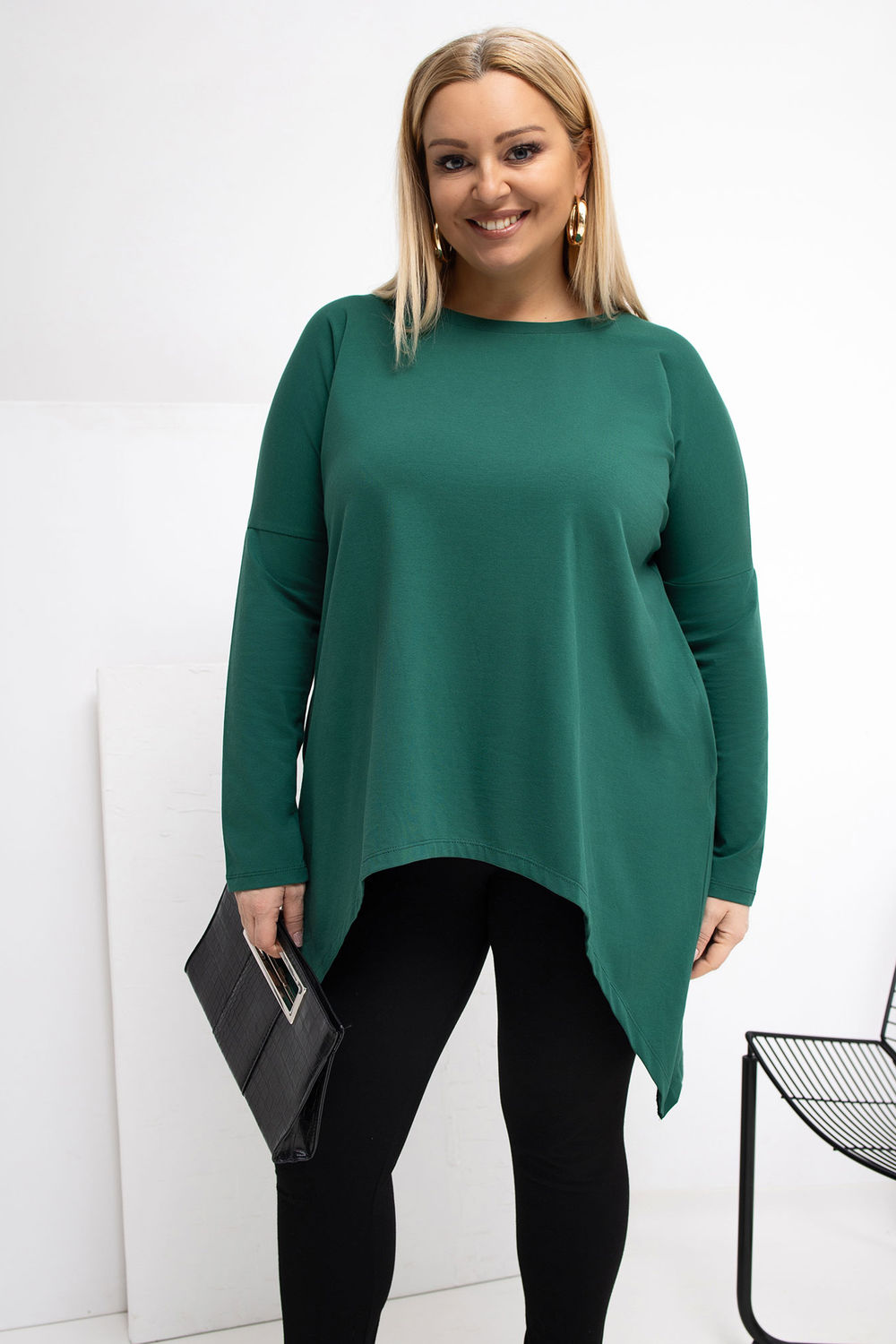 Tunika Model RV-BZ-5031.06X Dark Green - Relevance