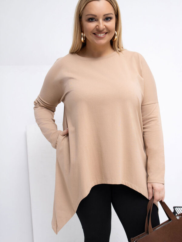 Tunika Model RV-BZ-5031.06X Dark Beige - Relevance