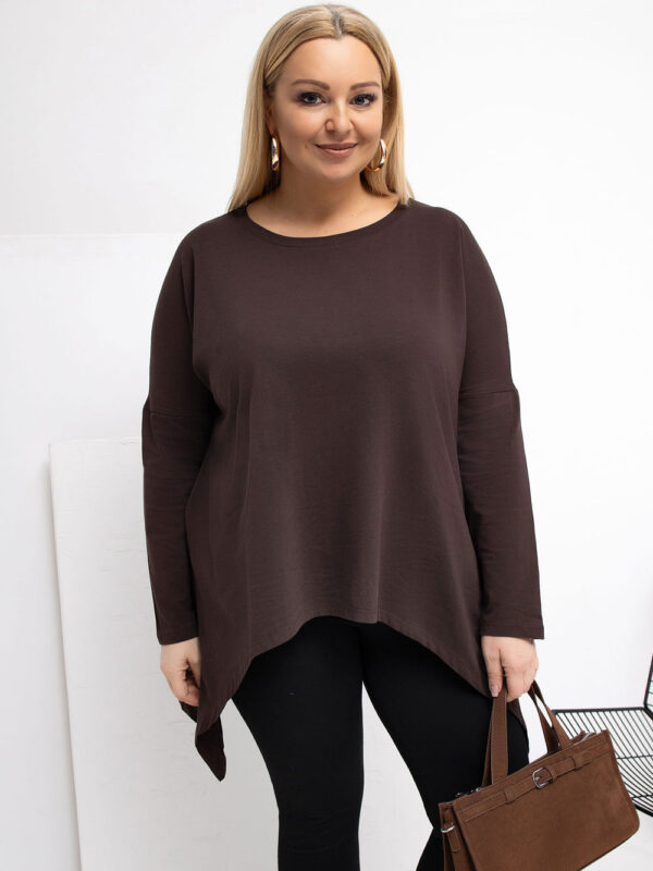 Tunika Model RV-BZ-5031.06X Dark Brown - Relevance