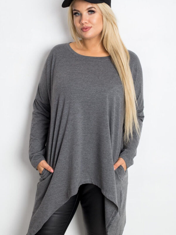 Tunika Model RV-BZ-5031.06X Dark Grey - Relevance