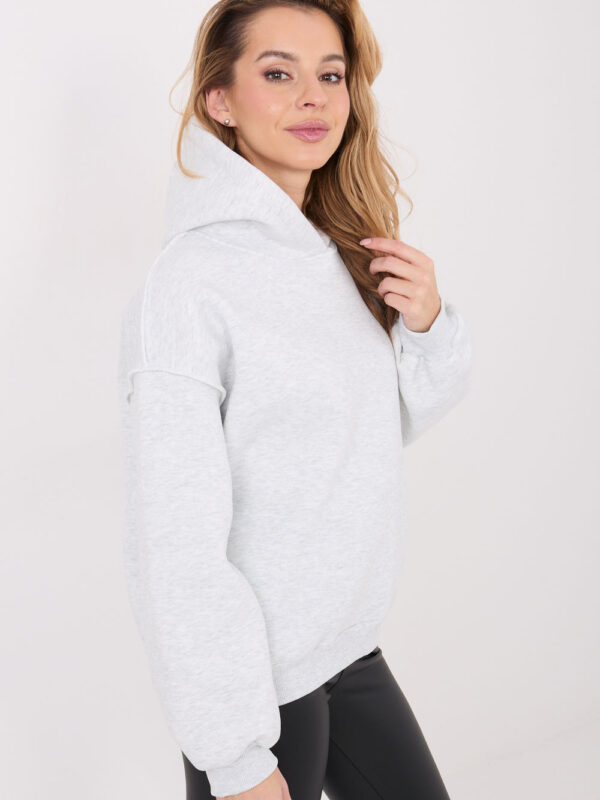 Bluza Damska Model WT-BL-A1457.45 Light Grey - Factory Price