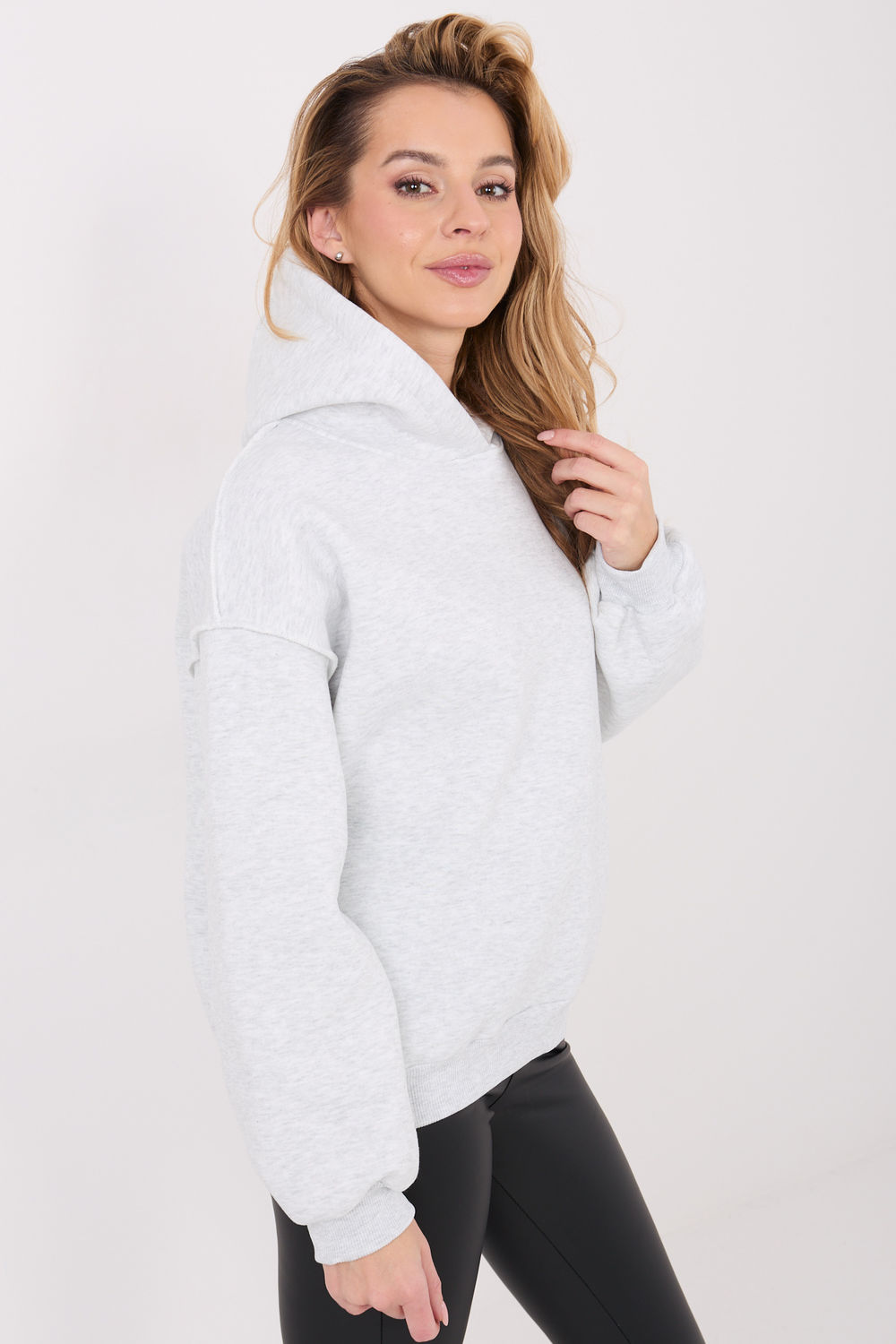 Bluza Damska Model WT-BL-A1457.45 Light Grey - Factory Price