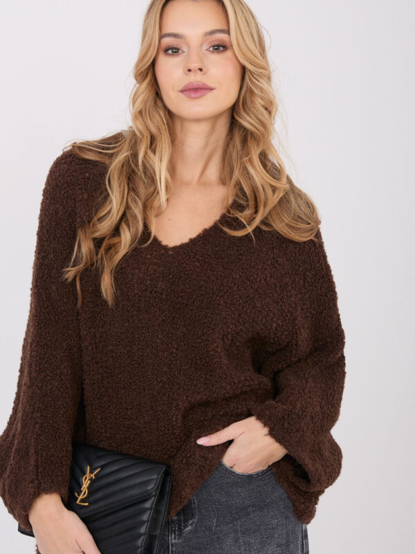 Sweter Damski Model CH-SW-72630.79 Dark Brown - Factory Price
