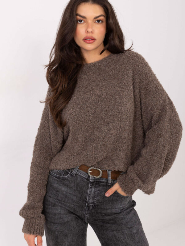 Sweter Damski Model CH-SW-72610.62 Dark Beige - Factory Price