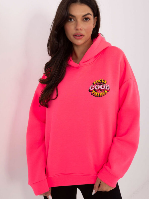 Bluza Damska Model MJ-BL-H2503.70 Fluo Pink - Factory Price