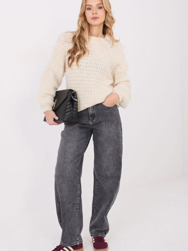 Sweter Damski Model MI-SW-1028.22 Ecru - Italy Moda