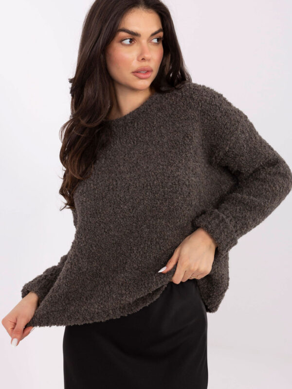 Sweter Damski Model MI-SW-WK32601.19 Dark Grey - Italy Moda