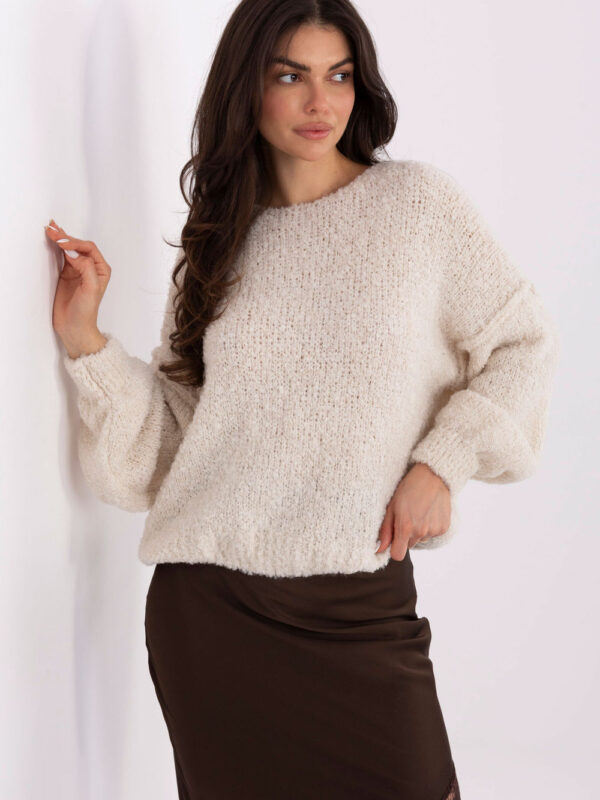 Sweter Damski Model IT-SW-72806.75 Light Beige - Italy Moda