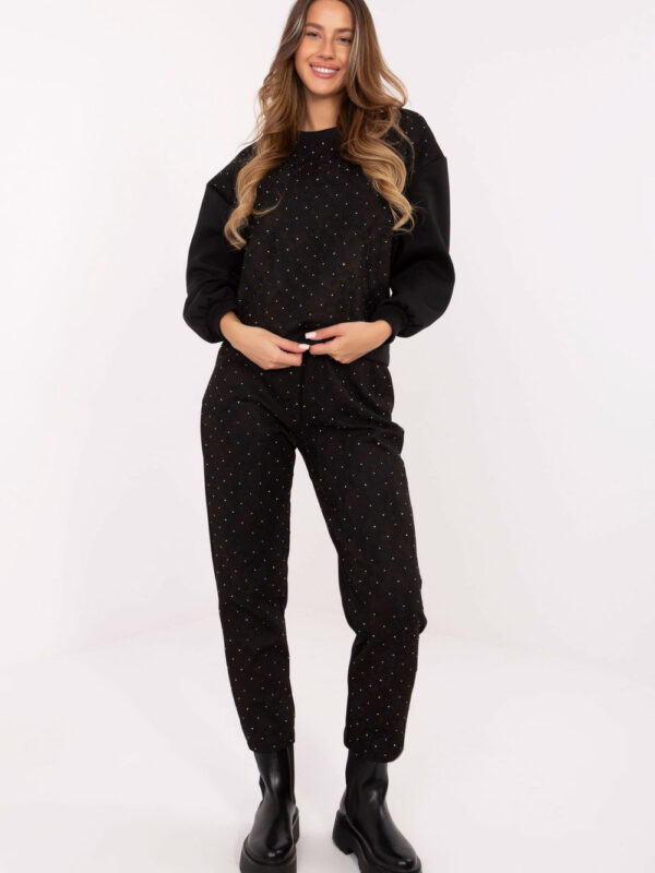 Spodnie Komplet Model IT-KMPL-9850.14P Black - Italy Moda