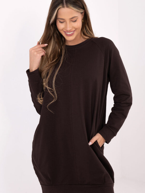 Sukienka Model RV-TU-5184.93P Dark Brown - BFG
