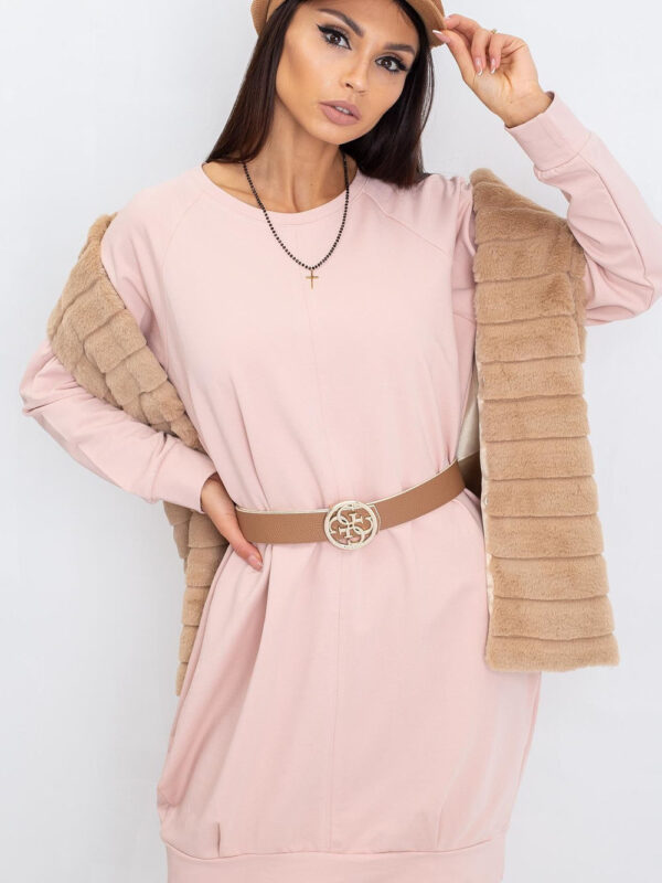 Sukienka Model RV-TU-5184.93P Light Pink - BFG