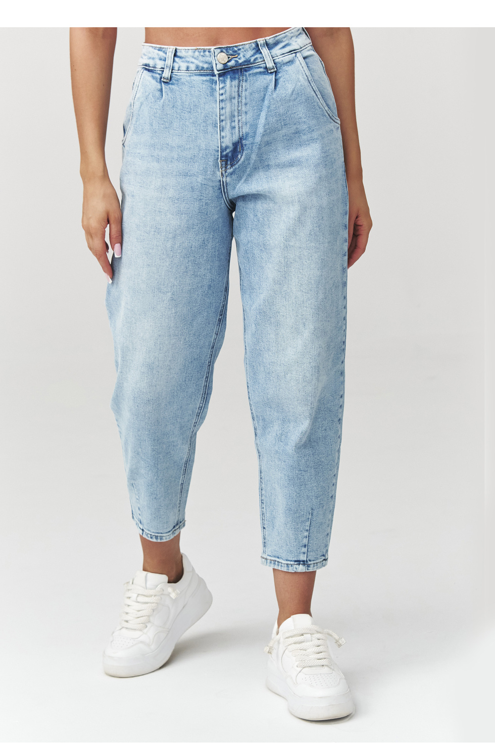 Spodnie Jeansy Damskie Model C31 Denim - Makadamia