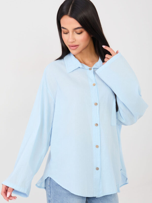 Koszula Damska Model IT-KS-6704.25 Light Blue - Factory Price