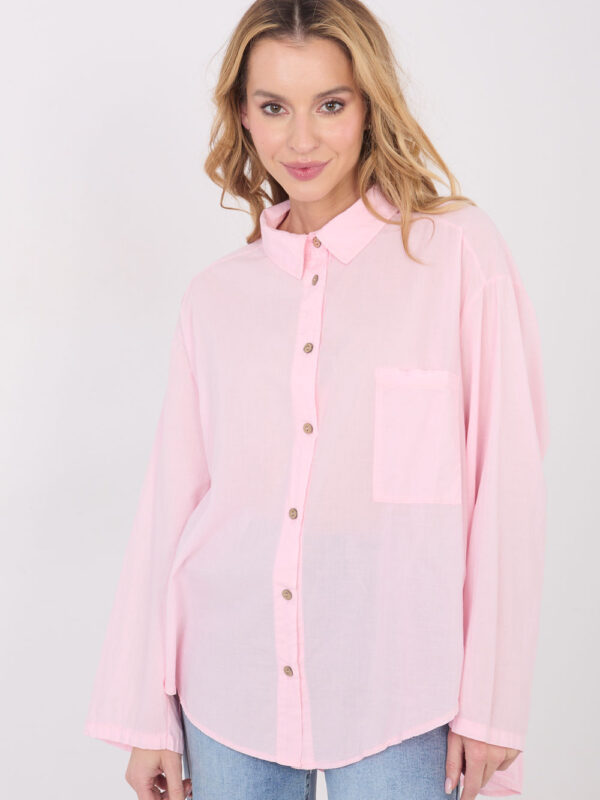 Koszula Damska Model IT-KS-6704.25 Light Pink - Factory Price