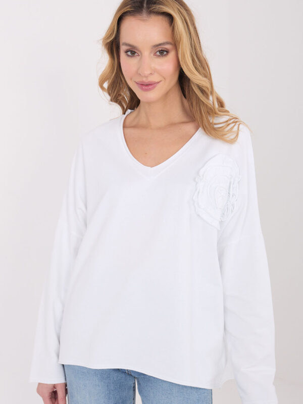 Bluzka Model IT-BZ-6694.69 White - Factory Price