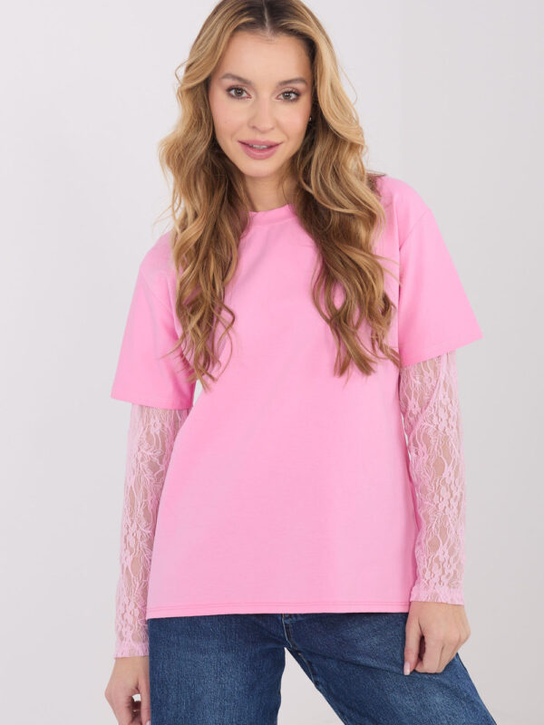 Bluzka Model MI-BZ-4227.61 Pink - Italy Moda