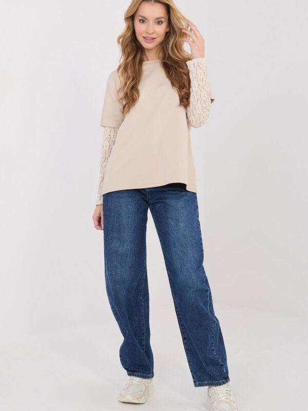 Bluzka Model MI-BZ-4227.61 Beige - Italy Moda