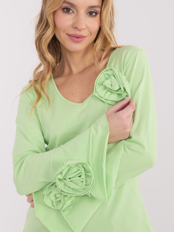 Bluzka Model IT-BZ-22139.55 Light Green - Italy Moda
