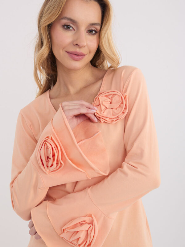Bluzka Model IT-BZ-22139.96 Light Orange - Italy Moda