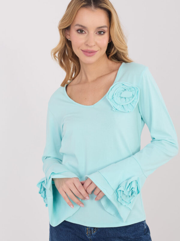 Bluzka Model IT-BZ-22139.55 Mint - Italy Moda