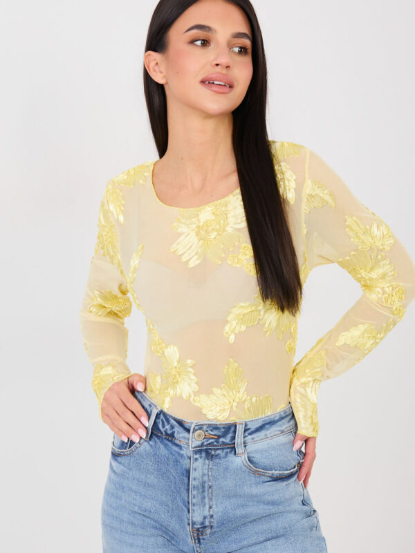Bluzka Model IT-BZ-22125.60 Light Yellow - Italy Moda