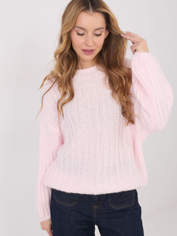 Sweter Damski Model MI-SW-1215.51 Light Pink - Italy Moda