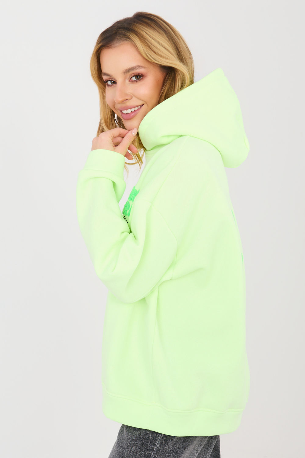 Bluza Damska Model MJ-BL-H2587.82 Fluo Green - Factory Price