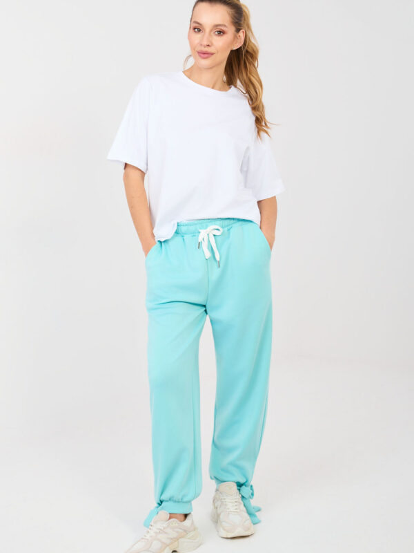 Spodnie Dresowe Model IT-SP-9987.16 Mint - Italy Moda