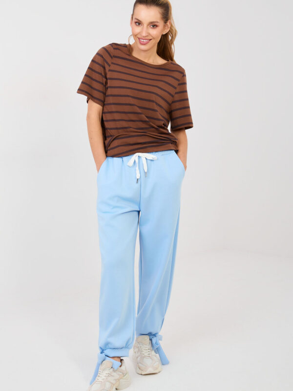 Spodnie Dresowe Model IT-SP-9987.16 Light Blue - Italy Moda