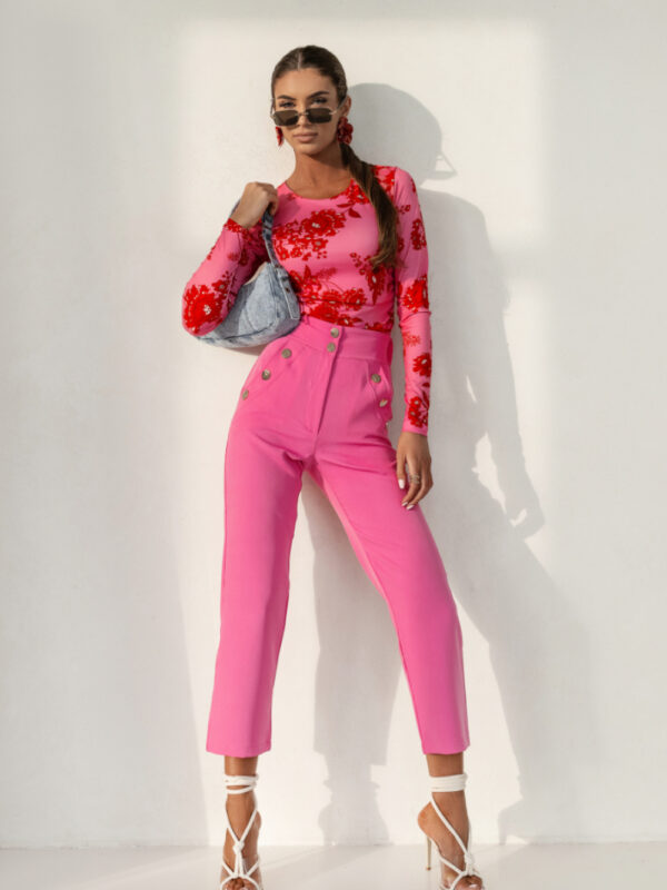 Spodnie Damskie Model Kay 490158339 Pink - LaBalancia