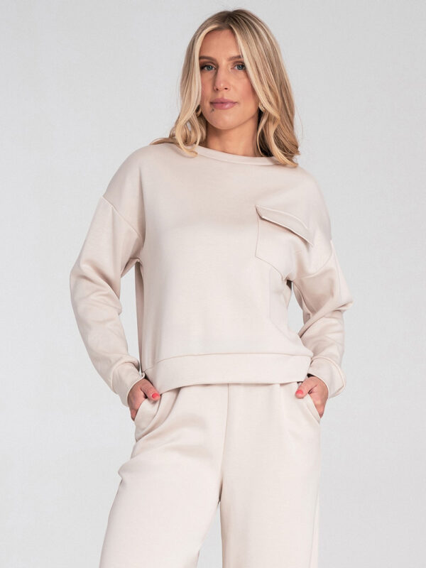 Bluza Damska Model M1202 Beige - Figl