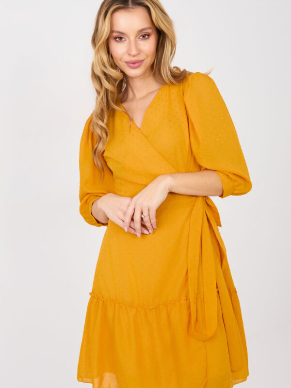 Sukienka Model LK-SK-508027.34P Dark Yellow - Lakerta