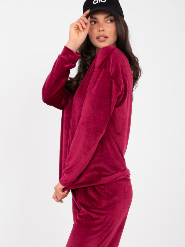 Spodnie Komplet Model LK-KMPL-509968.65 Bordo - Lakerta