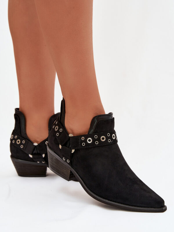Botki Model Vannessae C-991 Black - Step in style