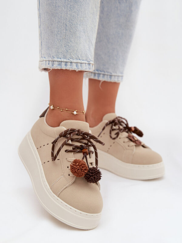Buty Sportowe Model Corinna D-123 Beige - Step in style