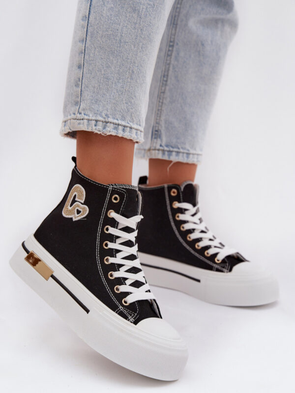 Trampki Model Meloria A88-211 Black - Step in style