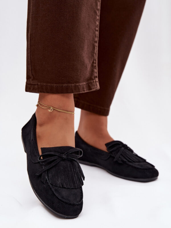 Mokasyny Model Janelisse QQ-274 Black - Step in style