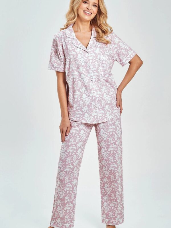 Piżama Damska Model Lora 3544 Powder Pink - Taro