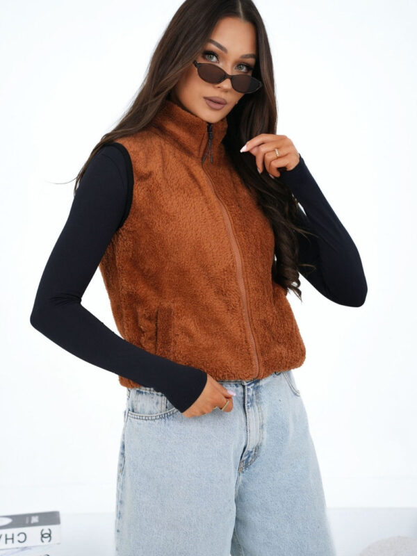 Kamizelka Model CS-KZ-BT1031.01 Light Brown - Factory Price