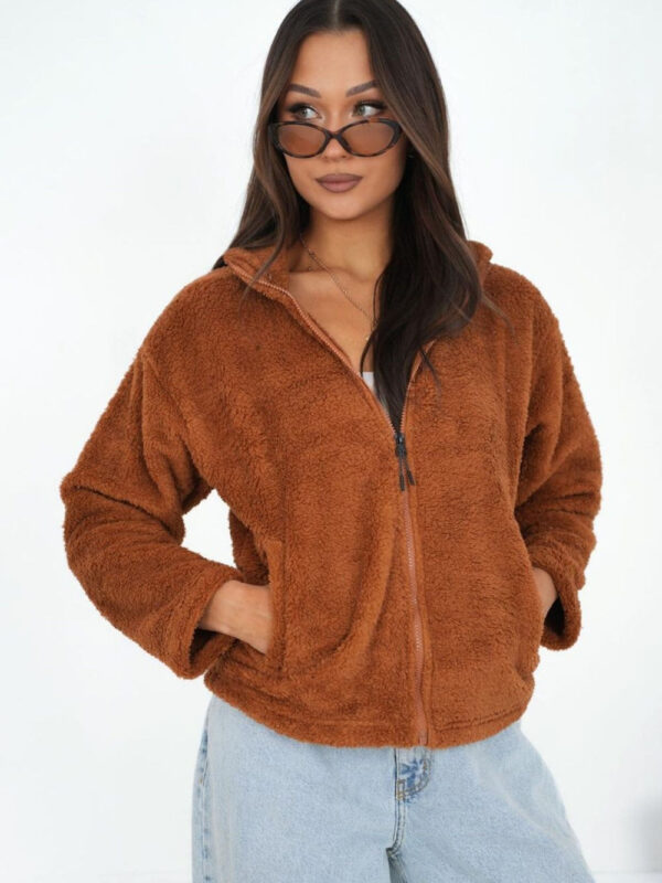 Bluza Damska Model CS-BL-BT1033.09 Light Brown - Factory Price