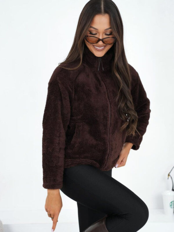 Bluza Damska Model CS-BL-BT1033.04 Dark Brown - Factory Price