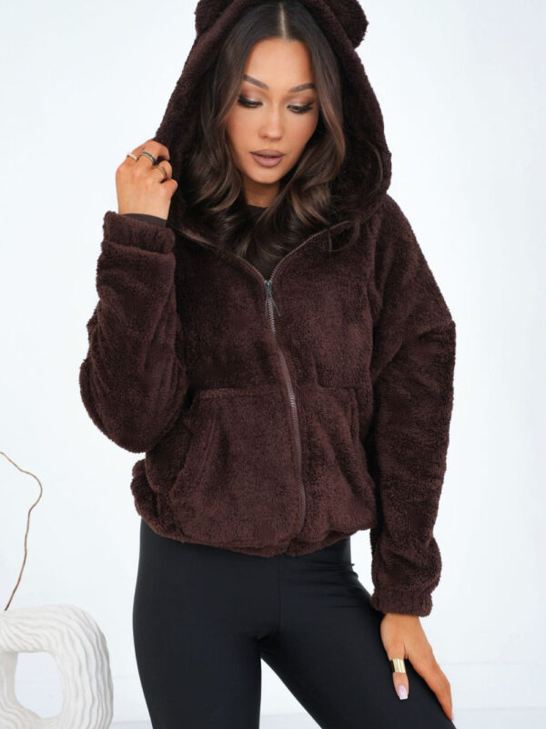 Bluza Damska Model CS-BL-BT1030.00P Dark Brown - Factory Price