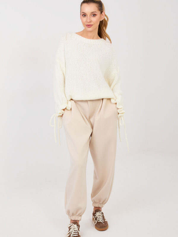 Spodnie Dresowe Model IT-SP-9995.16P Light Beige - Italy Moda