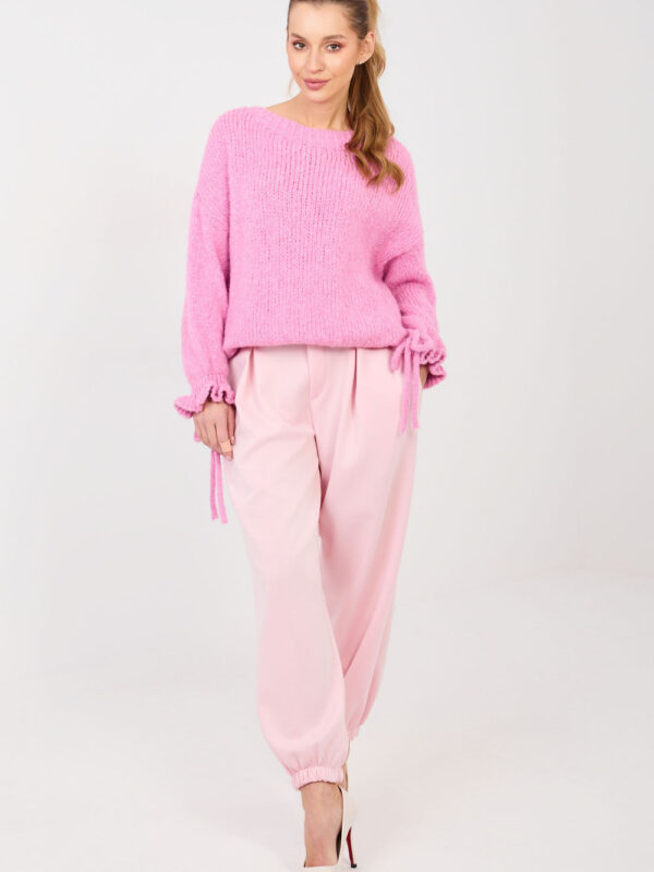 Spodnie Dresowe Model IT-SP-9995.16P Light Pink - Italy Moda